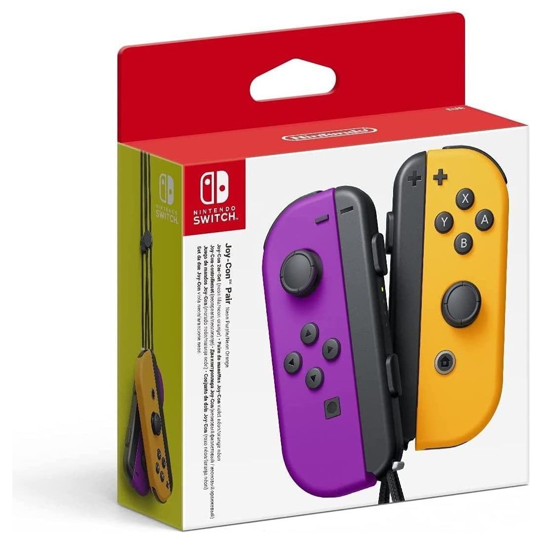 Buy Nintendo,Joy-Con Pair Purple/Orange for Nintendo Switch - Gadcet.com | UK | London | Scotland | Wales| Ireland | Near Me | Cheap | Pay In 3 | Video Game Consoles